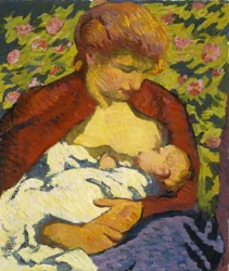 Jovem mãe